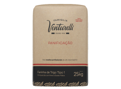 Farinha de Trigo Famiglia Venturelli Panificação 25kg- Tipo 1- Papel 