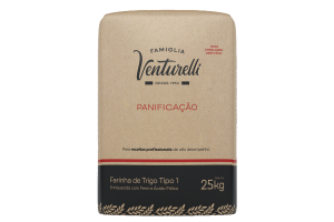 Farinha de Trigo Famiglia Venturelli Panificação 25kg- Tipo 1- Papel 