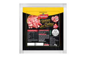 Bacon em Cubos Frigoleste Pct Aprox 200G