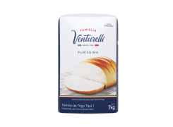 Farinha de Trigo Famiglia Venturelli Puríssima 10x1kg - Tipo 1- Papel