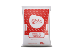 Farinha de Trigo Globo Original 25KG -Tipo 1- Plástico