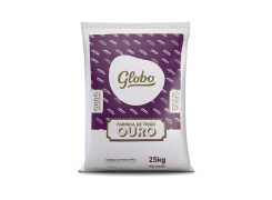 Farinha de Trigo Globo Ouro 25KG -Tipo 1- Plástico