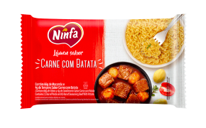 Massa Instantânea  sabor Carne com Batata Ninfa -  50X70g 