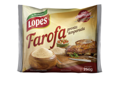 Farofa Temperada sabor Churrasco-24x250g