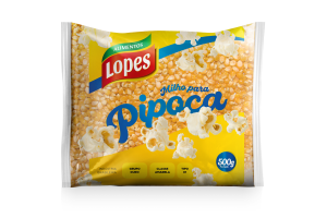 Milho para Pipoca Lopes- 20x500g