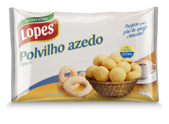 Polvilho Azedo Granulado Lopes- 20x1kg