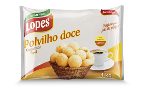 Polvilho Doce Granulado Lopes- 20x1kg