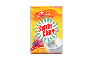 Pedra Sanitária Cartucho Santa Clara Floral 48x25gr 