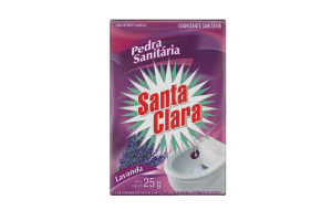 Pedra Sanitária Cartucho Santa Clara Lavanda 48x25gr 