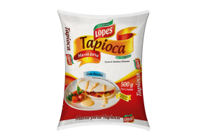 Tapioca Hidratada Lopes - 20x500g