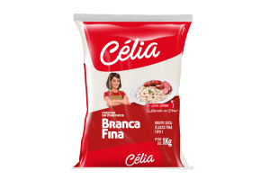 Farinha de Mandioca Célia - Branca Fina  10X1 Kg