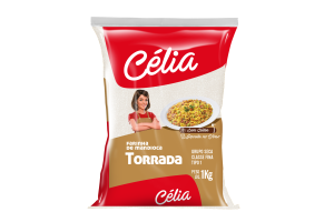 Farinha de Mandioca Célia - Torrada 10X1 Kg