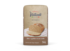 Farinha de Trigo Famiglia Venturelli Integral- 5x5kg